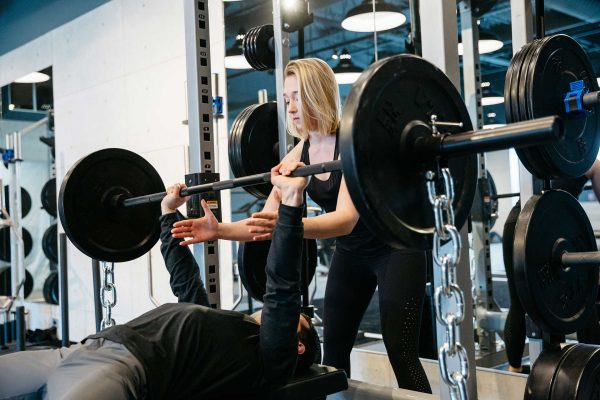 Bench Press in PEX Fitness Center with High Quality Equipment and Clean Environment