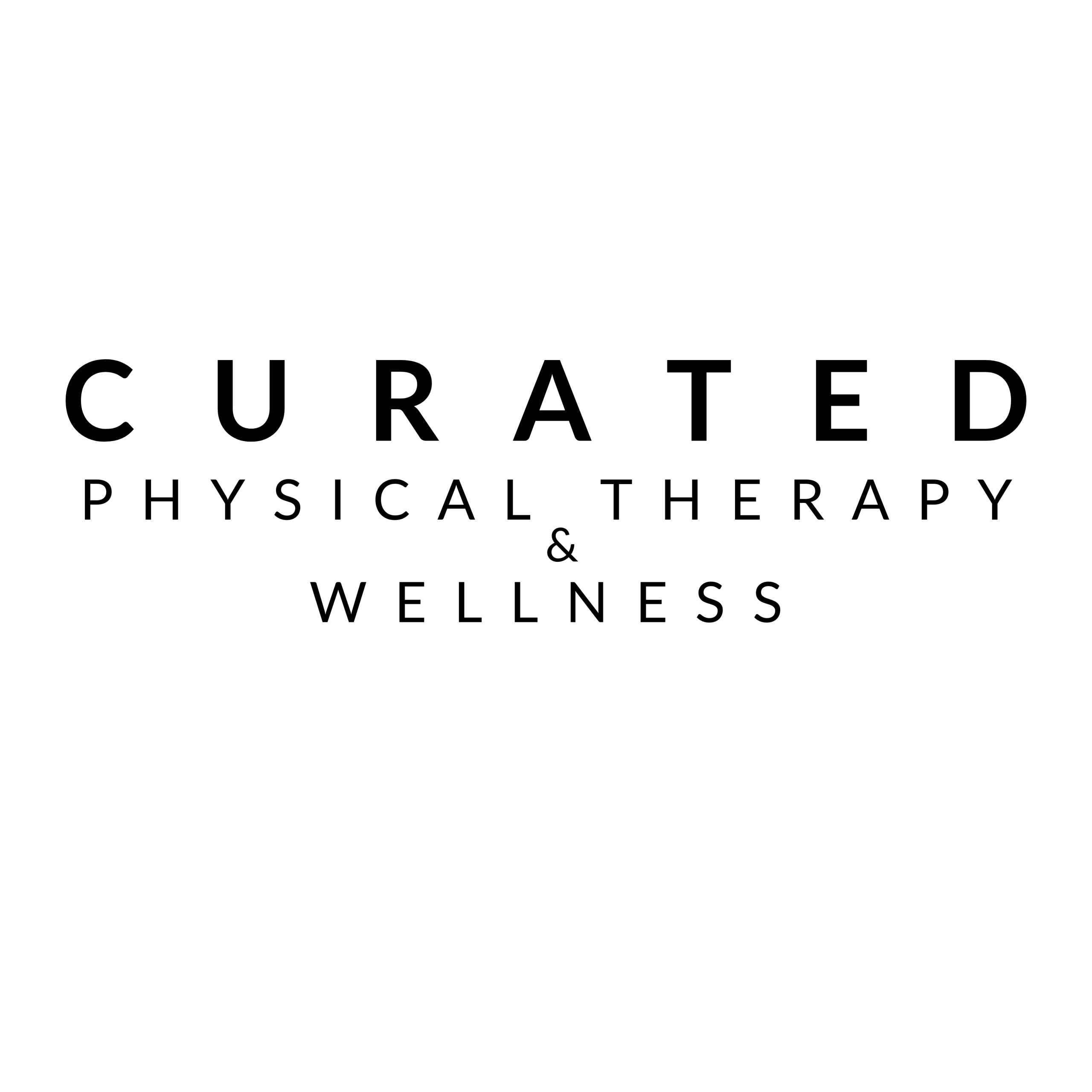 Curated Physical Therapy & Wellness Logo